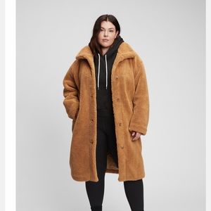 Relaxed Sherpa coat